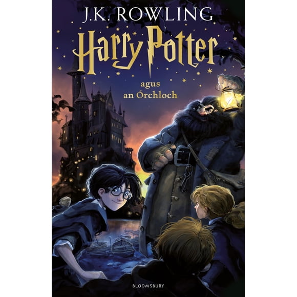 Libro Bloomsbury Libros infantiles Harry Potter y la piedra filosofal (irlandés)