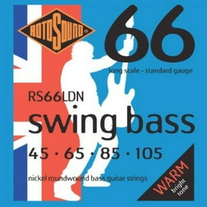 Rotosound - Set Bajo Eléctrico Nickel Swing 45-105 Rs66Ldn