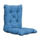 thumbnail image 5 of Cojín Del Sillón Cojín Copetudo Suave Al Aire Libre Mecedora Chaise Pad Azul, 5 of 5