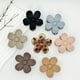 thumbnail image 2 of 8pcs/set Matte Solid Color Flower Shape Hair Claw Clip Plastic Shark Claw Clips For Thick Thin Hair Hair Clips For Women, 2 of 4
