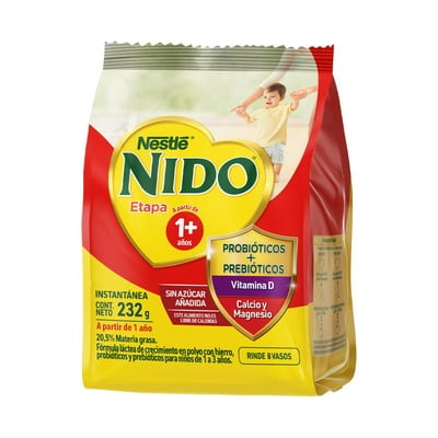 Leche En Polvo 1+ Bolsa 232 G Nido
