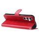 thumbnail image 5 of Funda tipo cartera para Samsung Galaxy A05s con bolsillo con cremallera y ranuras para tarjetas – Función de soporte Rojo, 5 of 6