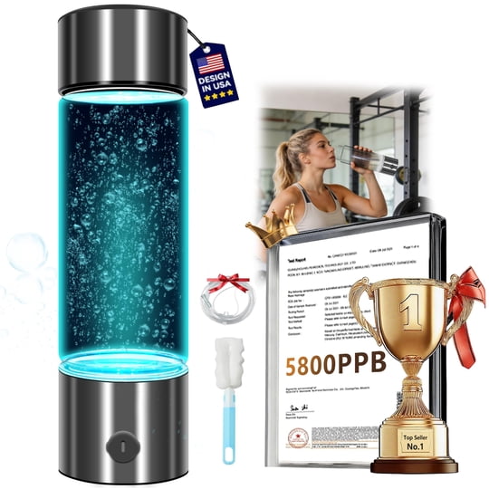 Botella De Hidrógeno Clcepore 5800 ppb Tecnología Spe/pem Hc4