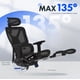 thumbnail image 3 of Silla de oficina FLEXISPOT ErgoX Premium ergonómica con reposapiés, 3 of 9