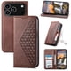 thumbnail image 2 of Funda Flip FOXDOCK para iPhone 17 Pro Max , Estilo Billetera con Diseño Rombo, Correa de Mano y Soporte, Uso Diario, 2 of 6