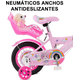 thumbnail image 3 of Bicicleta Aro 12 Rosada Protector Cadena Cesta Rueda Aprendi, 3 of 3