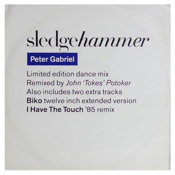 Peter Gabriel Sledgehammer 12 Maxi Single Usado