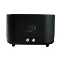 Magideal - Humidificador De Llama Difusor Alimentado Por Usb Silencioso Para Negro