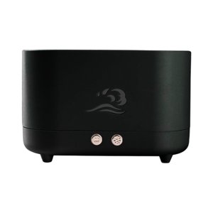 Magideal - Humidificador De Llama Difusor Alimentado Por Usb Silencioso Para Negro