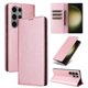 thumbnail image 1 of Funda Cartera para Samsung Galaxy S23 Ultra con Ranuras Tarjetas y Soporte - Protección Completa Oro rosa, 1 of 5