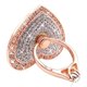 thumbnail image 1 of Anillo para Teléfono TOPWOOZU Rotación 360° con Diamantes en Rosa Dorado, 1 of 7