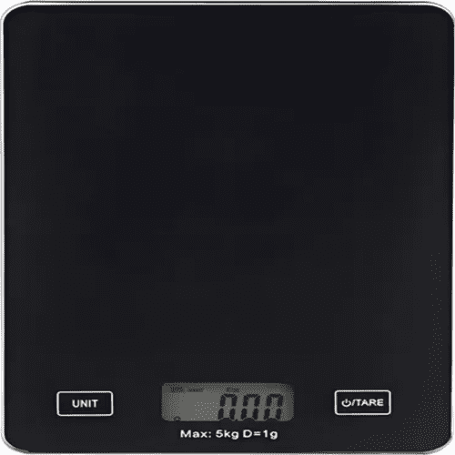 Genérico - Gramera Digital Cocina 5kg Precisión 0.01g Color Negro