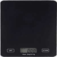Genérico - Gramera Digital Cocina 5Kg Precisión 0.01G Color Negro