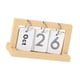 thumbnail image 3 of Calendario De Escritorio De Casa De Muñecas A Escala 1:12, Miniatura Para Modelo DIY, Diseño De Escena De Vida, Madera, 3 of 5