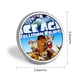 thumbnail image 2 of La era de hielo-Theme Round Button Badge: Premium Metal Construction, Ideal for High-End Events 2.8 cm, 2 of 6
