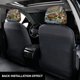 thumbnail image 3 of El Arca de Noé Funda Protectora Universal para Reposacabezas de Coche, Funda Elástica para Reposacabezas de Asiento de Auto, Funda de Tela Antipolvo, Accesorios de Interior 2 Piezas, 3 of 6