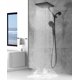 thumbnail image 1 of Combo de cabezal de ducha MakeFit Dual Rainfall con dispositivo portátil 10 modos, 1 of 7