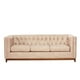 thumbnail image 3 of Sofa Roma 3C Cuero Colorado Beige, 3 of 5