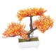 thumbnail image 3 of árbol De Bonsái De Plantas Artificiales Para El Hogar, Jardín, Oficina, Pared, Estantería, Decoración, Amarillo, 3 of 5