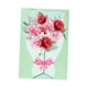 thumbnail image 4 of Ramos Tarjetas De Felicitación Tarjeta De Felicitación 3D Para Año Nuevo Compromiso De San Valentín Verde Claro, 4 of 5