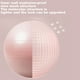 thumbnail image 3 of Pelota de ejercicios - Pelota de yoga de equilibrio para entrenar, pelota de estabilidad para el parto durante el embarazo, 3 of 5