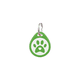 thumbnail image 1 of Placa Identificación Idtag Para Mascotas Gato Perro - Verde, 1 of 8
