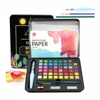 Genérico - Kit Acuarelas Profesionales Pintura Acuarela Art 48 Colores