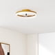 thumbnail image 2 of Ventilador de techo VOLISUN de 50 cm, montaje empotrado, luz LED con control remoto, 2 of 7