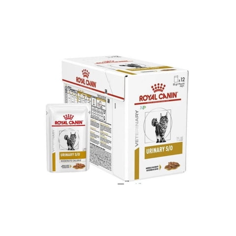 Royal Canin Pouch Urinary S/O Gato 85G (12 Unidades) Blanco