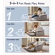 thumbnail image 2 of Sofá Infantil Little Dove 3 en 1 Convertible Extra Ancho Gris, 2 of 7