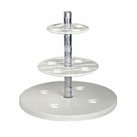 Magideal - Estante Para Pasteles De 3 Niveles, Bandeja Para Servir, Soporte Para Torres De Cupcakes, Estante Para Pasteles Para Fiestas, Baby Shower, Cumpleaños,