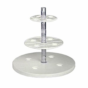 Magideal - Estante Para Pasteles De 3 Niveles, Bandeja Para Servir, Soporte Para Torres De Cupcakes, Estante Para Pasteles Para Fiestas, Baby Shower, Cumpleaños,