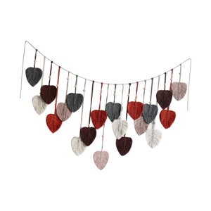 Bothyi - Tapiz De Hoja De Macramé Para Colgar En La Pared, Tapiz Bohemio De Macramé Para Sala De Estar