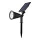 thumbnail image 1 of Lámpara solar para césped exterior, 4 LED, para jardín, patio, camino (blanca, 2 W), 1 of 8