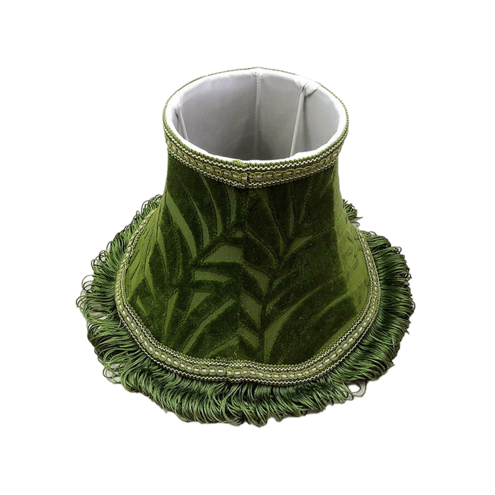 Ioensy - Pantalla De Lámpara Pantalla De Lámpara Adorno Con Flecos Geométricos 70s Para Tambor De Sala De Estar Junto A La Cama