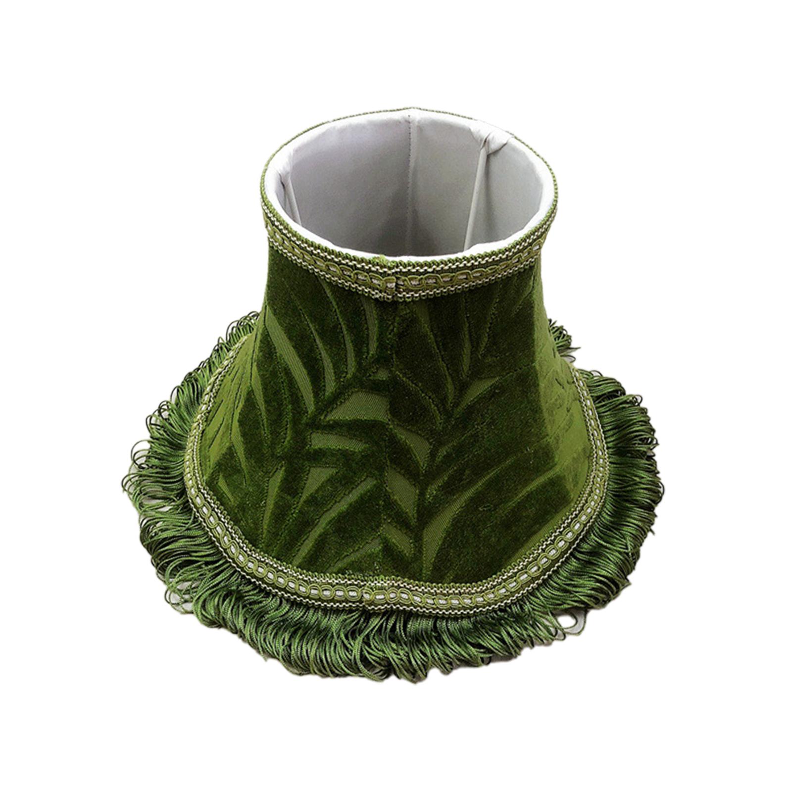 Ioensy - Pantalla De Lámpara Pantalla De Lámpara Adorno Con Flecos Geométricos 70S Para Tambor De Sala De Estar Junto A La Cama