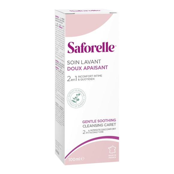 Cuidado limpiador Saforelle Gentle 100 ml para la intimidad y el cuerpo