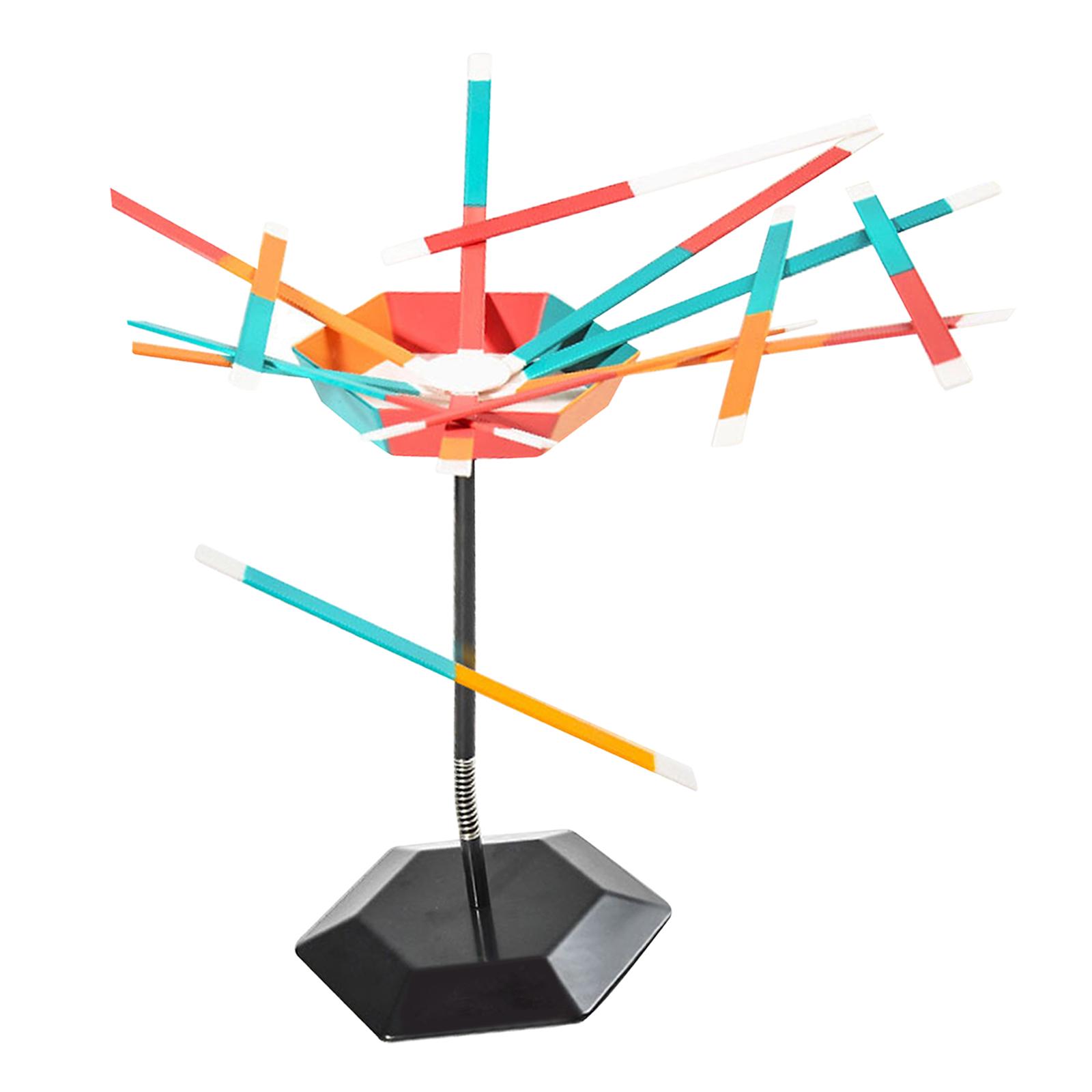 Magideal - Juego De Apilamiento De Palos, Juguete De Equilibrio Para Fiestas, Escritorio Familiar, 48 Piezas Por Juego, Apílelo, Entrenamiento De Equilibrio Colo