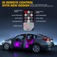 thumbnail image 4 of Tira de luces LED para interior de coche Xprite RGB con control Bluetooth, 4 of 6