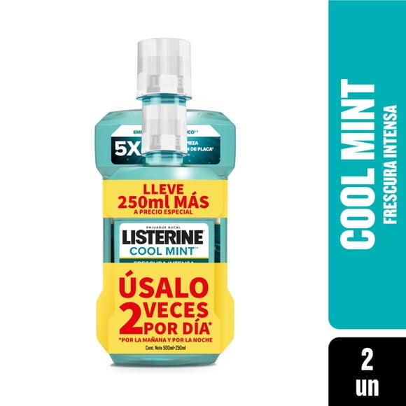 Enjuague Bucal Cool Mint, 750 ml