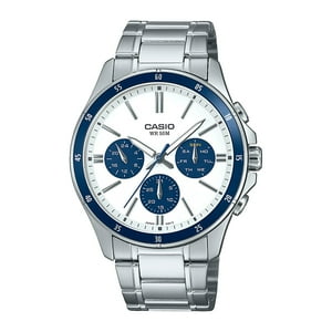 Reloj Hombre Casio Mtp-1374D-7A2Vdf Plateado 47×43,5×10,4Mm