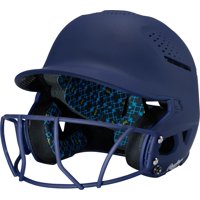 Casco De Bateo De Softbol Rawlings Serie Rx2 Junior Navy