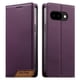 thumbnail image 1 of Funda Tipo Cartera de Cuero Sintético para Google Pixel 10A Bloqueo RFID, con Ranuras para Tarjetas y Bolsillo para Efectivo, Cierre Magnético Fuerte Morado, 1 of 6