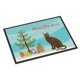 thumbnail image 1 of Felpudo Caroline's Treasures Gato Havana Brown 61x91 cm Feliz Navidad, 1 of 6