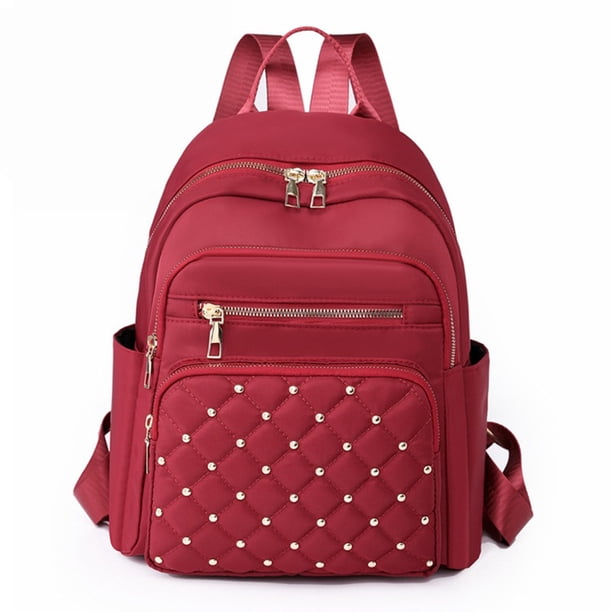 Fashion Bagpack Women High Quality Nylon Backpacks Female Big Travel Back Bag Large School Bags for Teenage Girls Shoulder Bag