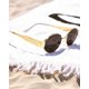 thumbnail image 4 of Gafas de sol xo, Fetti de metal dorado "BRIDE" 14 cm, 4 of 9