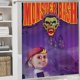 thumbnail image 5 of Monster Bash-theme 4-Piece Shower Curtain Set with Rugs, Waterproof Bathroom Decor Set Includes Bath Mat, U-Shaped Rug, Toilet Lid Cover and Curtain with Hooks, 5 of 6