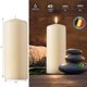 thumbnail image 4 of Pillar Candles Tribello SPAAS, color marfil, 15 cm, 9 unidades, sin perfume, 4 of 6