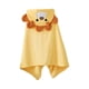thumbnail image 2 of Albornoz Para Niños Pequeños Con Capucha Traje De Dormir Ligero Toalla De Baño Transpirable Para Niños Amarillo, 2 of 5