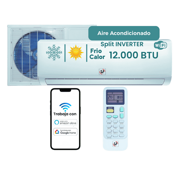 Aire Acondicionado Soler & Palau 12000btu Inverter Wifi R410